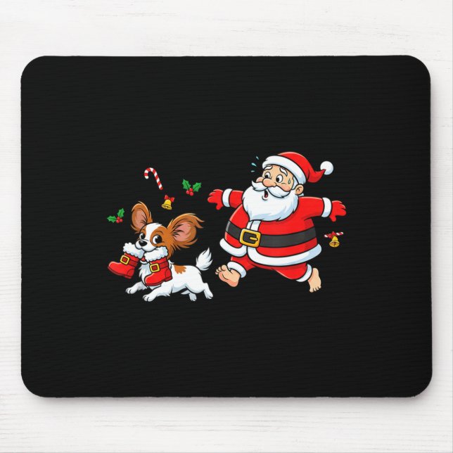 Mousepad Funny Pallon Santa Claus Boots Christmas Womens Me (Frente)