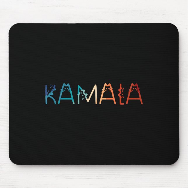 Mousepad Funny Positiva com Letra de Gato Retroativa (Frente)