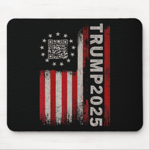 Mousepad Funny Qr Presidente Trump 4547 Tee Trump Dancing C