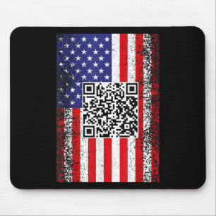 Mousepad Funny Qr Presidente Trump Code Dance