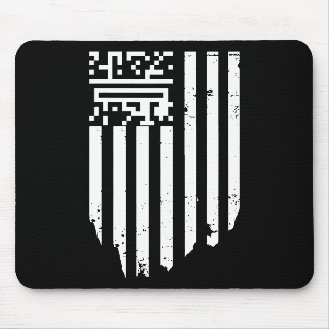 Mousepad Funny Qr Presidente Trump Dance Code (Frente)