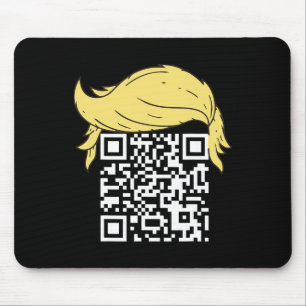 Mousepad Funny Qr Presidente Trump Dance Code 2
