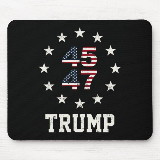 Mousepad Funny Qr Presidente Trump Dance Code 4547 (frente  (Frente)
