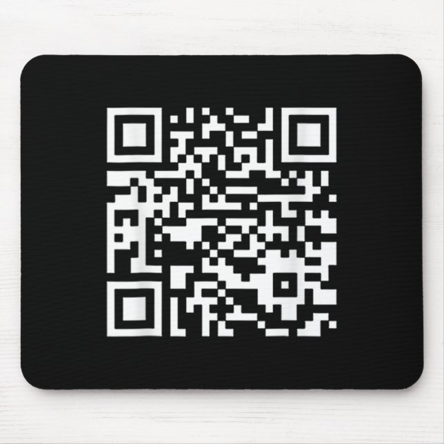Mousepad Funny Qr Presidente Trump Dance Code (em Byck) (Frente)