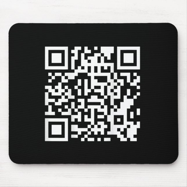 Mousepad Funny Qr Presidente Trump Dance Code (em Byck) 5 (Frente)