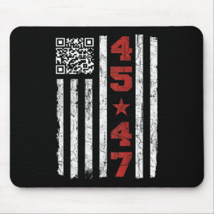 Mousepad Funny Qr Presidente Trump Dance Code Trump 4547 (e