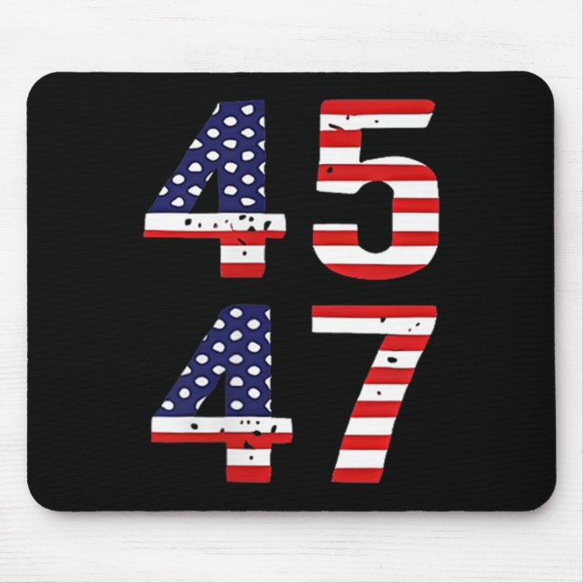 Mousepad Funny Qr Presidente Trump Dance Code Trump 45_47 (Frente)