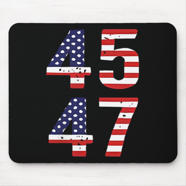 Mousepad Funny Qr Presidente Trump Dance Digitalize o meu c (Frente)