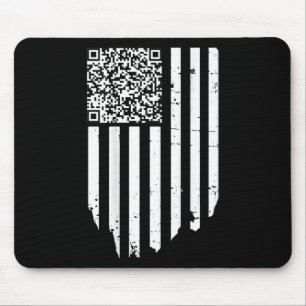 Mousepad Funny Qr Scan Code Presidente Trump 4547 Trump Dan