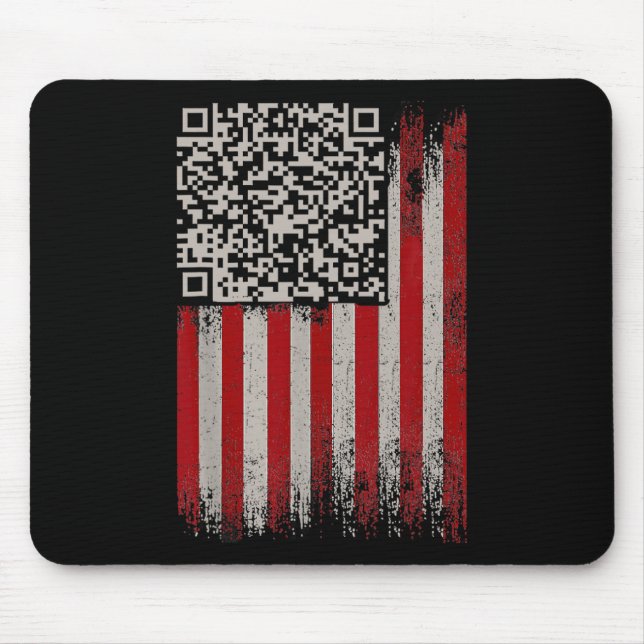 Mousepad Funny Qr Trump Dance Code 1 (Frente)