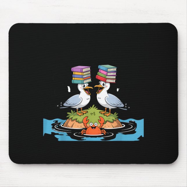 Mousepad Funny Reading 67 Six Seven Meme Englieacher Book L (Frente)