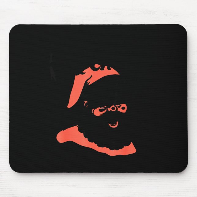 Mousepad Funny Retro Santa Let's See Some Big Nick Energy C (Frente)