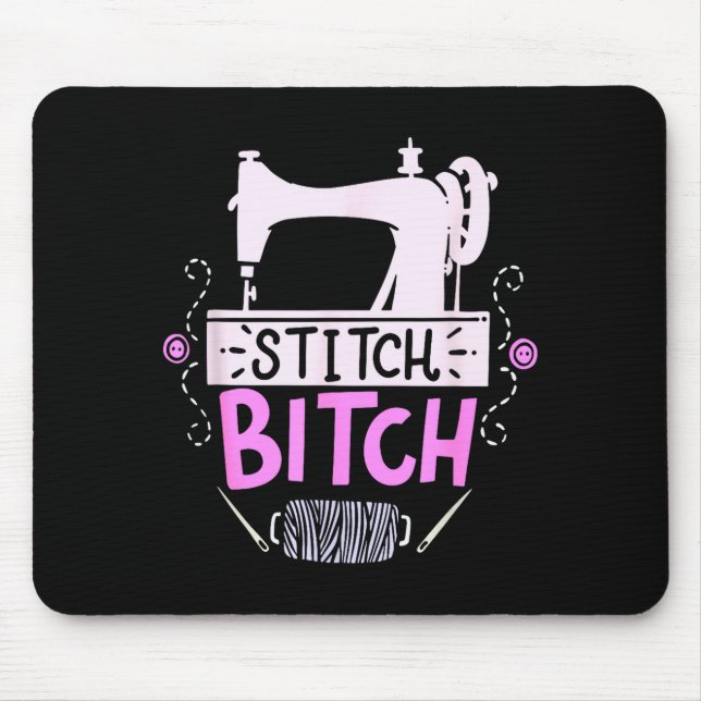 Mousepad Funny Sewing Quilting Gift  (Frente)