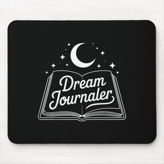 Mousepad Funny Sleep Hygiene Dream Journaling Status Symbol (Frente)
