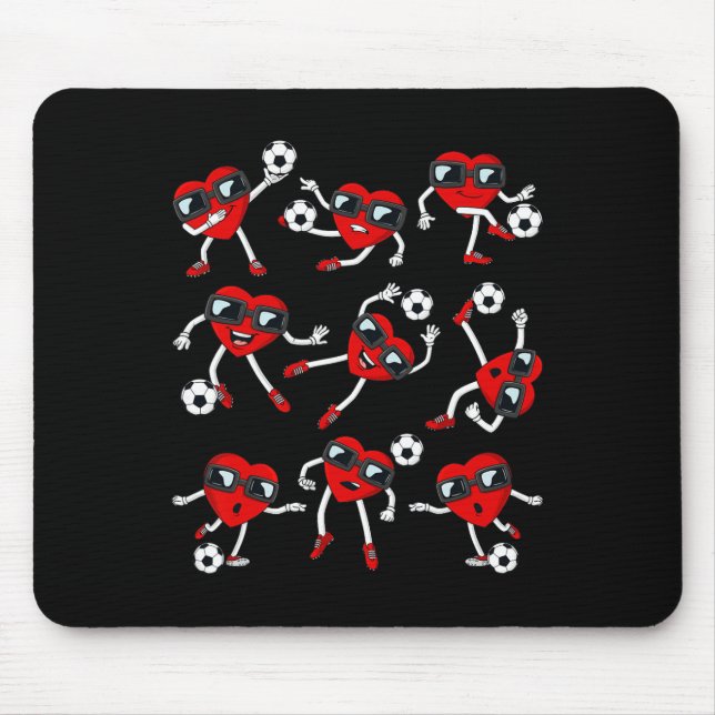 Mousepad Funny Soccer Footll Boys Men Women Soccer Player S (Frente)