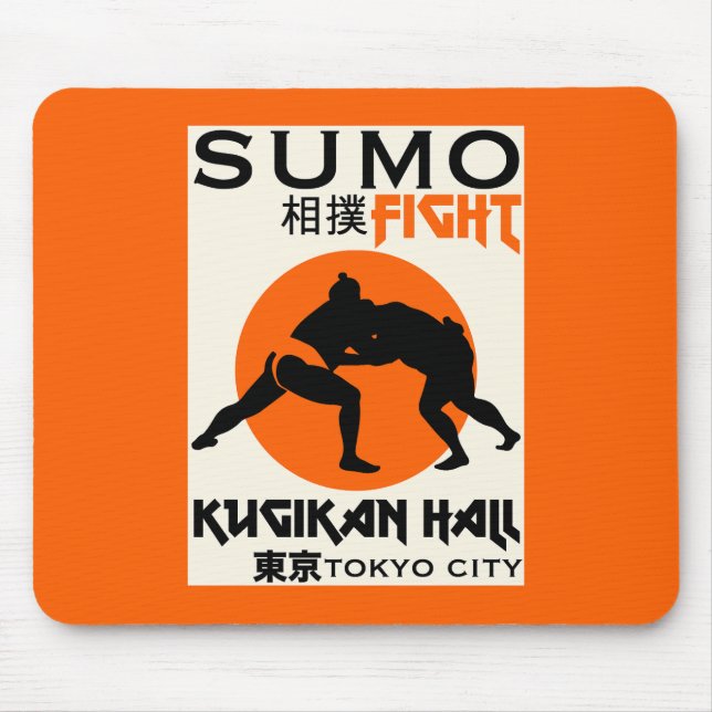 Mousepad Funny Sumo Wrestler (Frente)