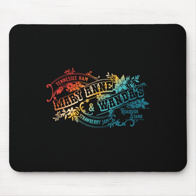 Mousepad Funny Tennessee-ham Mary Anne &amp; Wanda's Strawb (Frente)