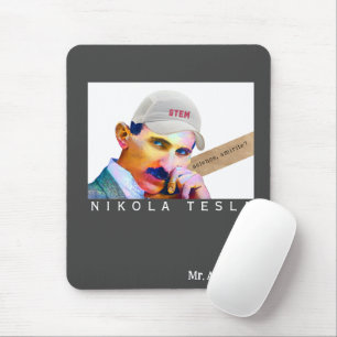 Mousepad Funny Tesla Personalizada