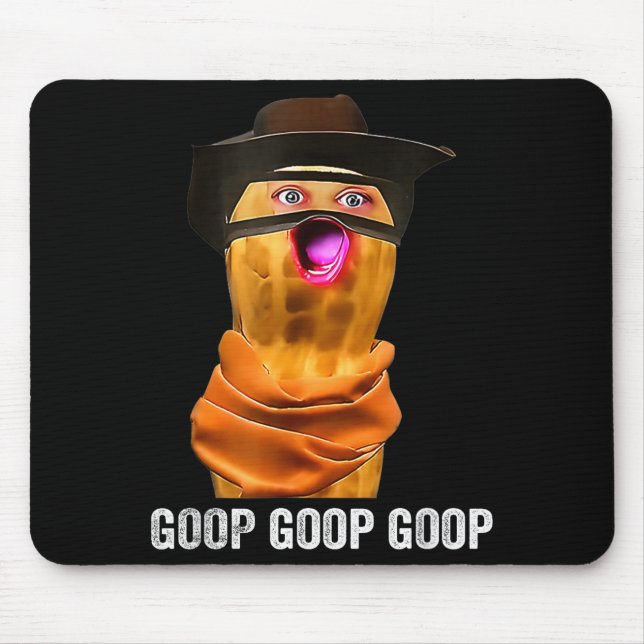 Mousepad Funny The Burnt Peanut Goop Bungulator  (Frente)