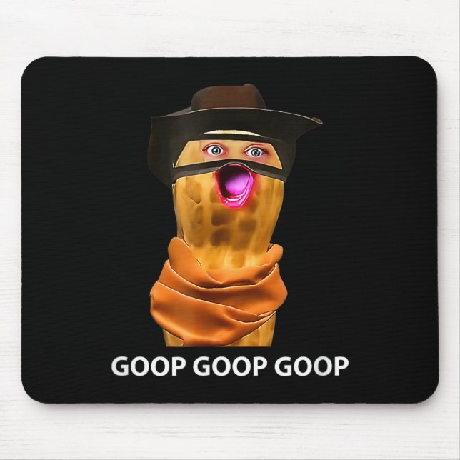 Mousepad Funny The Burnt Peanut Goop Bungulator Tee  (Frente)