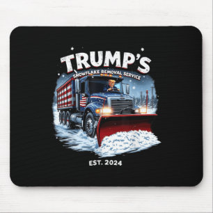 Mousepad Funny Trump 2024 Vitória Remoção do Floco de Neve