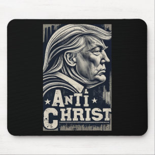 Mousepad Funny Trump Anti Cristo Jesus Christian Faith Tee