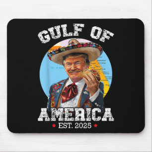 Mousepad Funny Trump Golfo Da América Dos Eua 2025 Trump