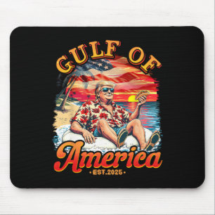 Mousepad Funny Trump Golfo Dos Eua América 2025 Trump Merch
