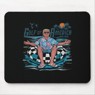 Mousepad Funny Trump Golfo Dos Eua América 2025 Trump Merch