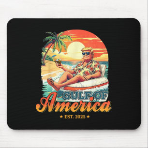 Mousepad Funny Trump Golfo Dos Eua América 2025 Trump Merch