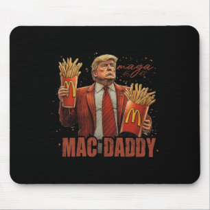 Mousepad Funny Trump Mcdon 2024 Fast Comida Mac Pai Hamburg