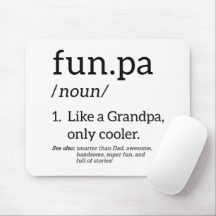 Mousepad Funpa Como Um Vovô Só Mais Fresco