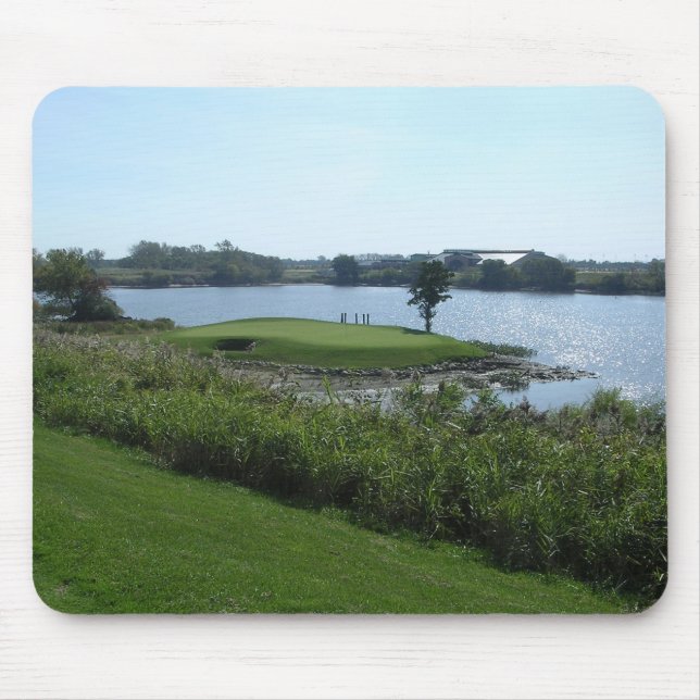 Mousepad Furo do golfe da ilha (Frente)