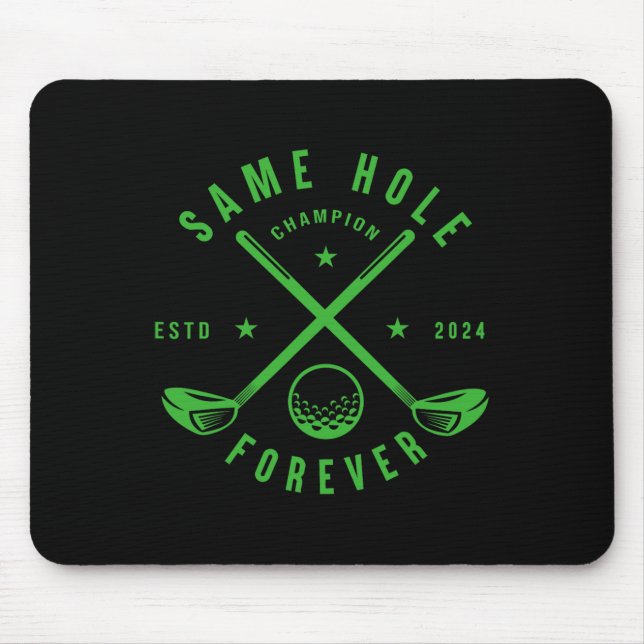 Mousepad Furo Mesmo Festa de Solteiro de Golfe Festa de Sol (Frente)