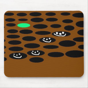 Mousepad Furos & verde