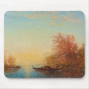 Mousepad Fusine, Environs De Venise - Félix Ziem
