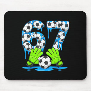 Mousepad Futebol 67 Seis Sete Geração Alpha Meme Gotejament