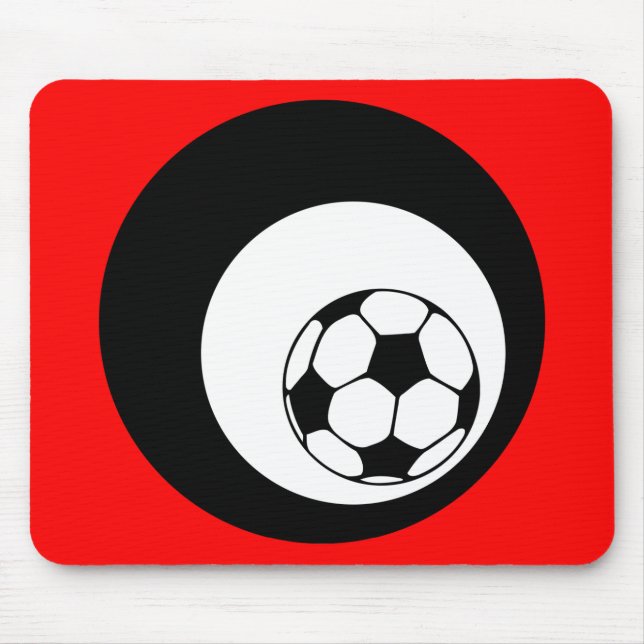 Mousepad futebol : círculos : (Frente)