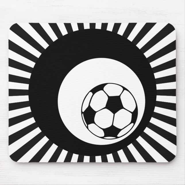 Mousepad futebol : círculos : (Frente)