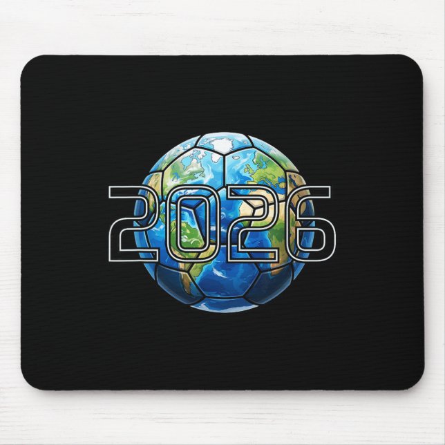 Mousepad Futebol Cobre O Globo 2026  (Frente)
