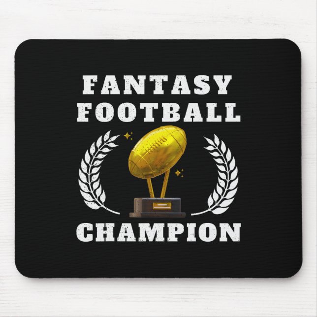 Mousepad Futebol de 2025 Campeão de Fantasia (Frente)