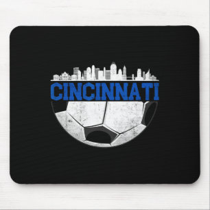 Mousepad Futebol de Cincinnati Cincy nati angustiado