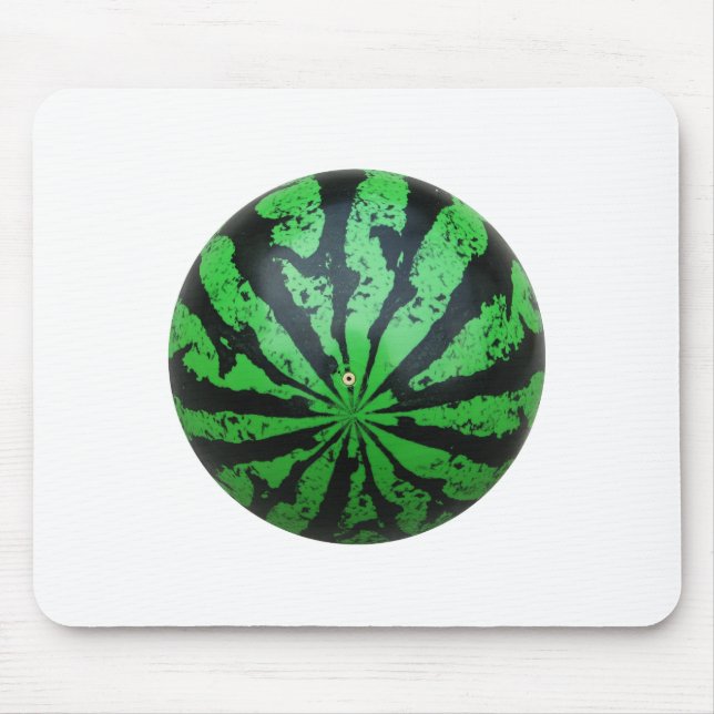 Mousepad Futebol de melancia / bola de futebol (Frente)