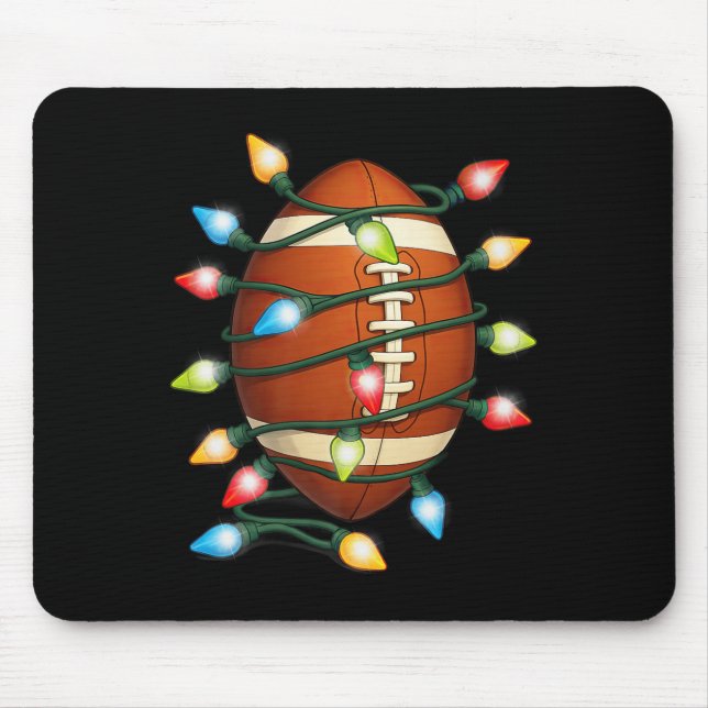 Mousepad Futebol de Natal Ball Xmas Festa de Natal (Frente)