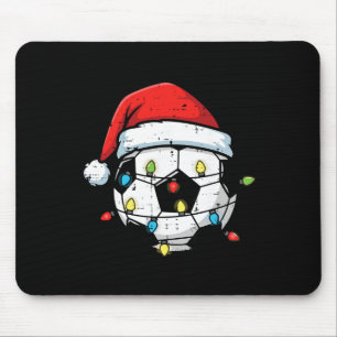 Mousepad Futebol de Natal Ll Papai Noel Xmas Futebol Sport