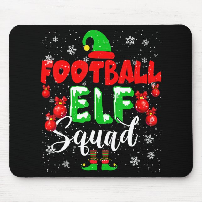 Mousepad Futebol do ELF Squad de Futebol divertido no ELF (Frente)