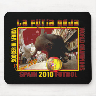 Mousepad Futebol do futebol de Bull do espanhol de Furia
