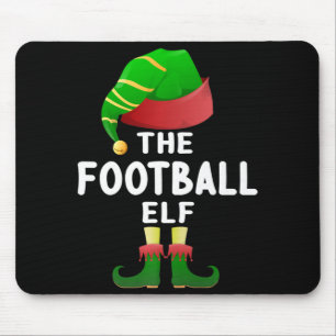 Mousepad Futebol Elf da Família de Natal Correspondente a P