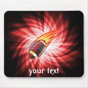 Mousepad Futebol Flaming; Vermelho