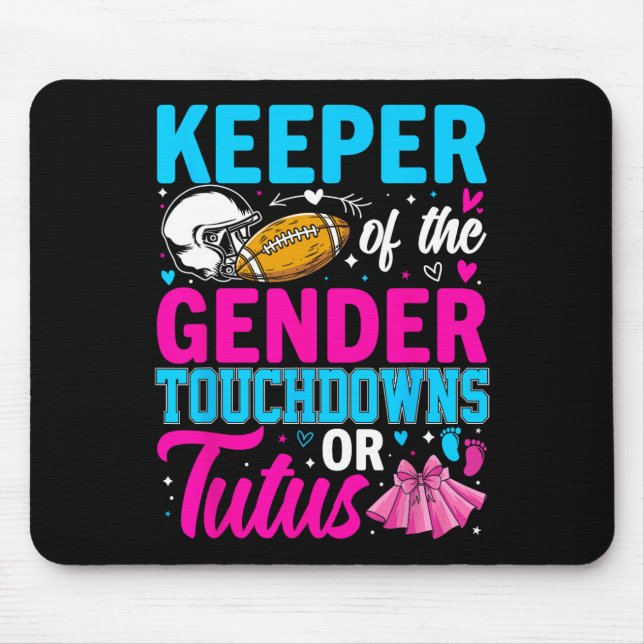 Mousepad Futebol - Gênero Revela Desorções Ba (Frente)